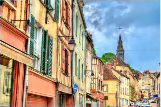 Le Gite Entre Val Et Rose Provins Esterno foto